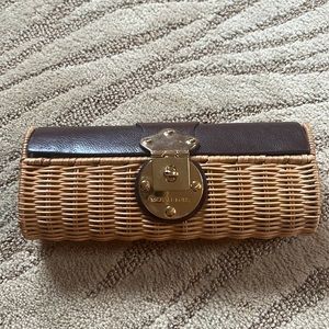 Michael Kors Rattan Clutch